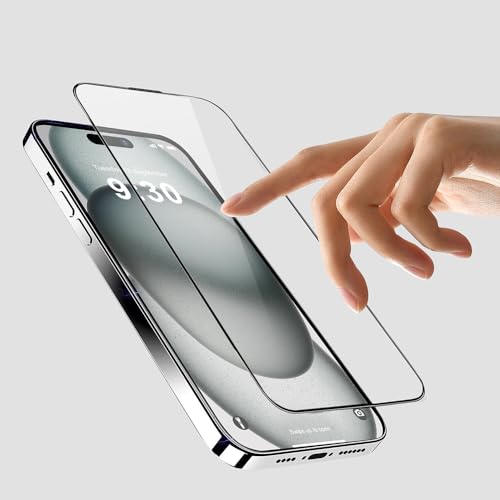 Image of HD+ Tempered Glass Screen Protector - 9H Hardness, Anti-Static, High Light Transmission with Delicate Touch (Compatible with iPhone 16E)