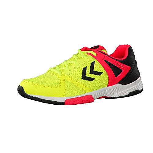 Angelof - Hummelaerocharge HB 180 - Zapatillas de Balonmano - Safety Yellow/Black