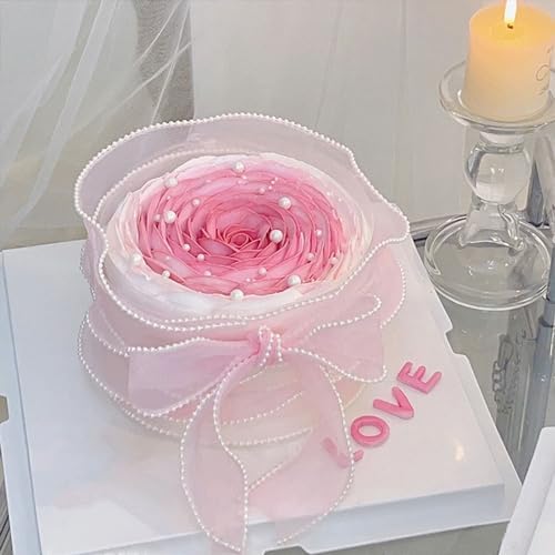 Sprinkles for Cake Decorating, White Pearl Sprinkles 4 Sizes Mix for Cake Cupcake Cookie Baking Donuts Ice Cream Toppings 8Oz