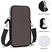 Portable Mobile Phone Bag Fashion Smartphone Bag With Adjustable Strap Grey