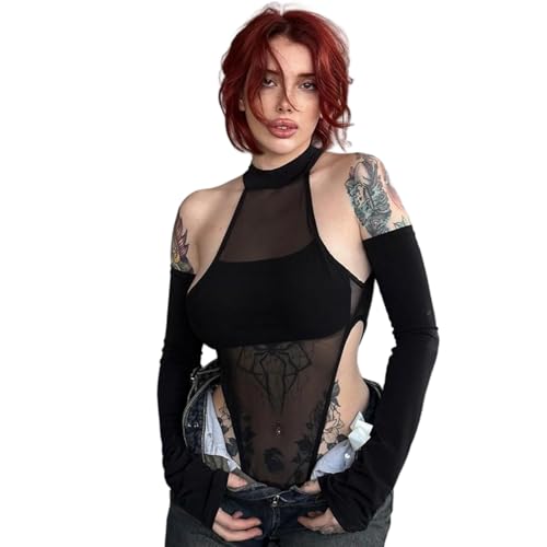 Body rave femme confortable pour pole dance et soirées techno intenses