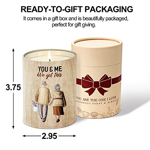 Personalized Lavender Candles Christmas Gift For Wife, Anniversary Wedding Gifts For Wife, Wife Birthday Gift, Romantic Valentine's Gifts For Her, Wife Lavender Candles Gift #TOP5