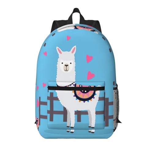 Sac à dos de voyage alpaga noir 43 cm pour ordinateur et bagage cabine