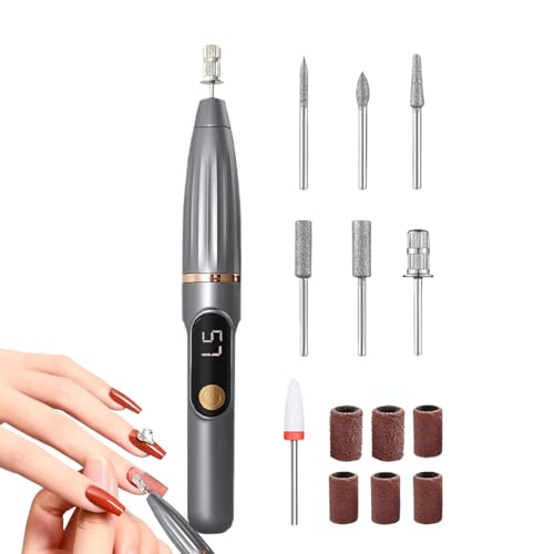 Molinillo de uñas eléctrico para pulir en casa sin cables y con precisión