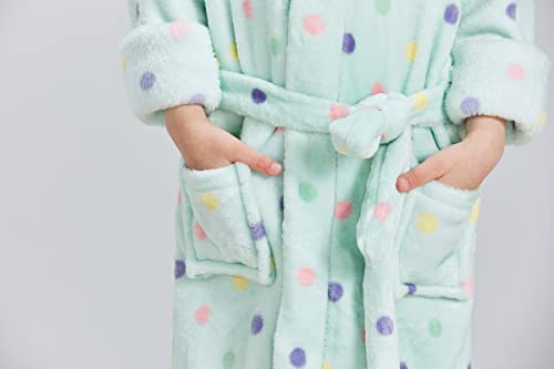 Echery APP-100622-B074ZJS58L Boys Girls Bathrobes Toddler Robes Children'S Plush Soft Coral Fleece Hooded Pajamas Sleepwear thumb #6