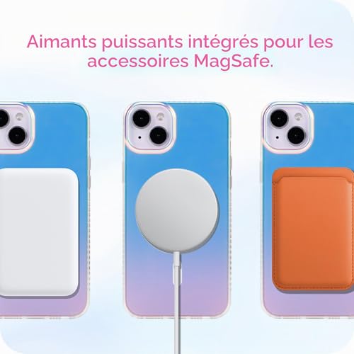 Coque iPhone 15 Plus antichoc pour éviter les bris d'écran