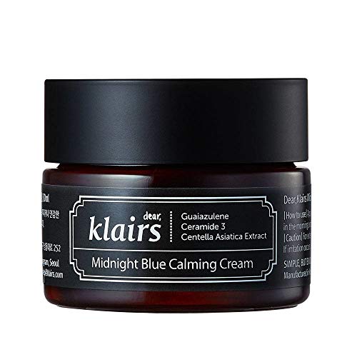 Crème apaisante Bleu nuit Klairs 30 ml : soin visage calmant intense