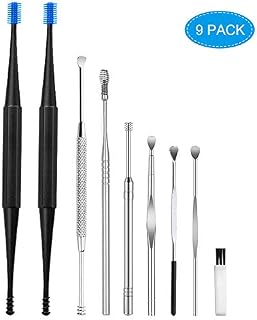 Spiral Ear Wax Removal Tool Kit with Ear Pick, Spiral Ear Cleaner