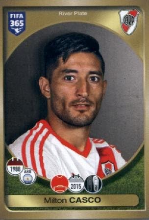2016-17 Panini FIFA 365#545 Milton Casco River Plate Soccer Sticker
