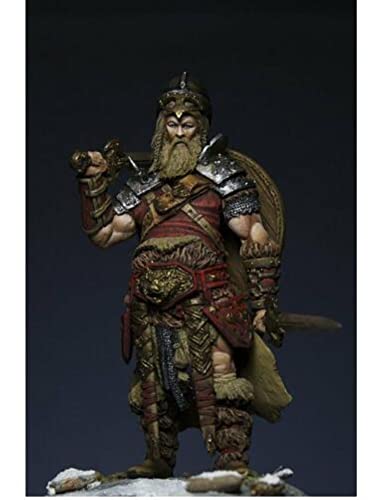 Figura de Resina Guerrero Antiguo Hermod 1:24 miniatura 1