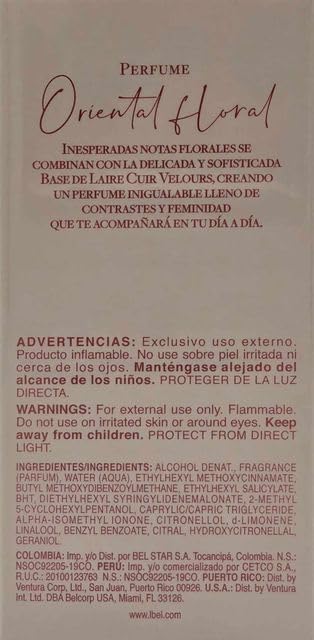 L'Bel Mon Parfum, A Femenine Combination of Cashmere, Amber and Patchouli, 1.3 fl oz - Image 3