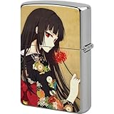 地獄少女 閻魔あい 浴衣 和風 交換用外側 男女兼用 落下保護 耐摩耗 耐衝撃 両面プリント ZIPPO互換性があ 金属 個性 喫煙具 プレゼント コレクション 誕生日 贈り物