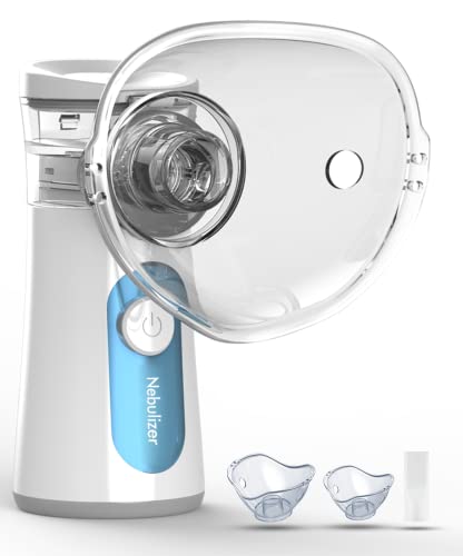 Wiederaufladbare tragbare Inhalatoren Dampf-Inhalator Maschine Kühlnebel Zerstäuber für Kinder und Erwachsene Zuhause & Reisen Geschenke Cover