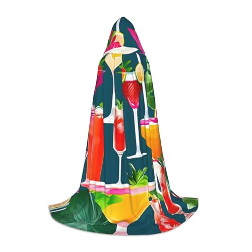 Cape à capuche longue pour un déguisement original d'Halloween réussi