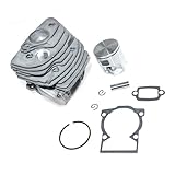 Installazione semplice e funzionamento semplice. Kit pistone cilindro motosega Adatto a Husqvarna 555 556 560 562 Adatto a ICYHS56201 (OEM: 575355805, 575355803). Fissare con elementi di fissaggio, assemblaggio da parte di una sola persona senza modifiche. Nota: non for decespugliatori 555 FRM/FX/FXT/RXT.