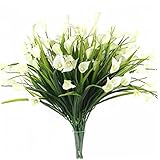 造花 オランダカイウ リアル アーティシャルフラワー 撮影 お祝い 結婚式 飾り インテリア アートフラワー 白い 3本セット