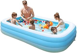 HOUSN Paddling Pool, Swimming Pool Inflatable Pool Toys Pool Swimming Pool Toys Paddling Pool Above Ground Pool for Backyard Indoor & Outdoor, Fast Set 118" X 72" X 20"