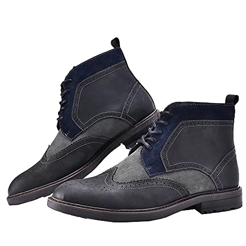 Image of Arkbird Chelsea Ankle Boots for Men Genuine Leather Oxford Casual and Formal Dress Boot