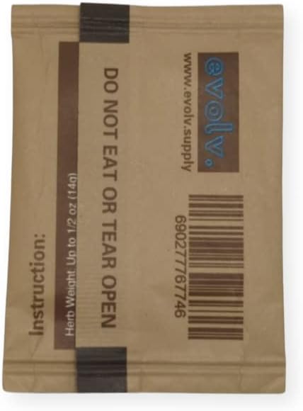 EVOLV 62% RH Humidor Packets | Size: 4g | 2 Way Humidity Control | Individually Packaged | 10 Pack