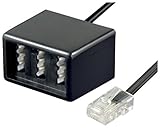 Anschlüsse: 1 RJ45-Eingang; 3 TAE-Ausgänge (NFN)