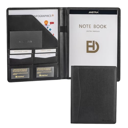 Porte-documents en cuir PU de haute qualité pour notes A4
