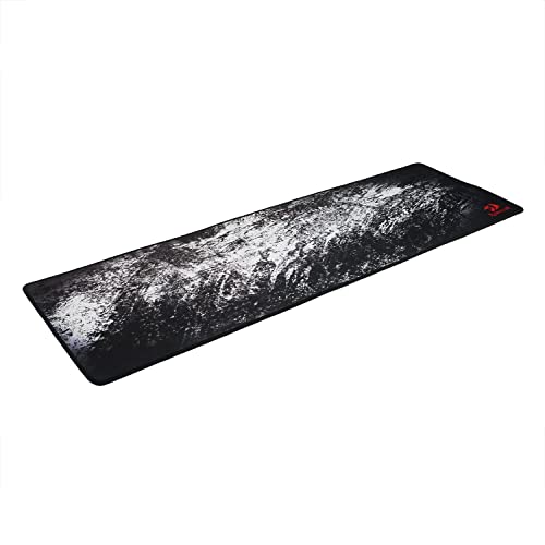 Redragon P018 Gaming Mouse Pad Large Extended Thick Version Stitched Edges Waterproof Pixel-Perfect Accuracy Optimized For All Computer Mouse Sensitivity Mmo And Sensors Fits Both Mouse & Keyboard #TOP1