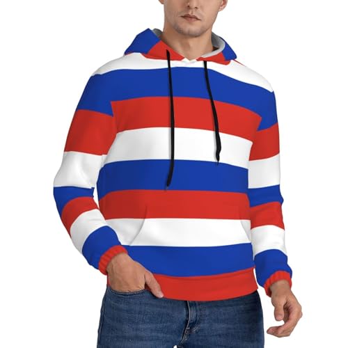 Sweat capuche drapeau russe homme vêtement casual mode