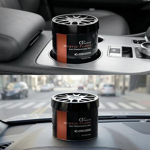 Image of Mystic Flora Perfume - Gel Car Air Freshener (120) | Gel Lasts up to 45 days | Car Accessories