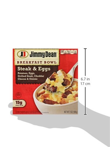 Jimmy Dean Breakfast Bowl Steak Egg & Cheese , 7 Oz