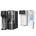 Waterdrop WD-M6H Instant Hot Reverse Osmosis System Countertop Water Filter with CT01 Countertop Water Filter System, Hot and Cold Water Dispenser with Multi-Stage Filtration