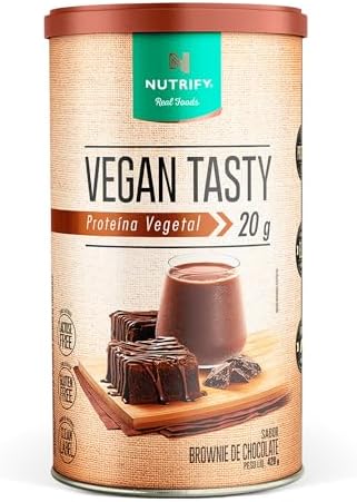 NUTRIFY Vegan Tasty Proteína Vegetal com 20g de Proteína por Dose...