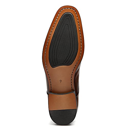 Image of GIFENNSE Mens Oxford Shoes Leather Dress Shoes for Men | Wedding Shoes