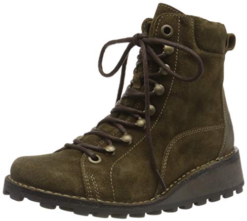 Fly London MALU001FLY, Botines para Mujer, Verde Lodo Oliva 006, 37 EU