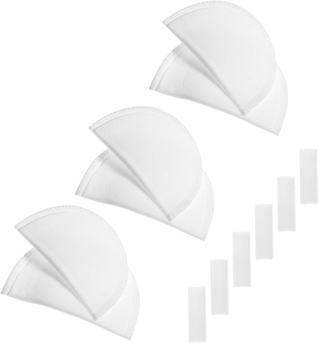 STOBOK 15pairs Shoulder Pad Women Men Comfortable and Lightweight Sponge Shoulder Pads for Shirts Sweaters and Suits