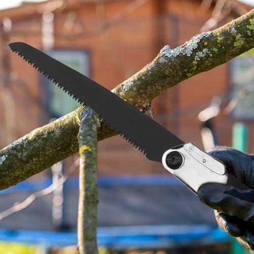 Bwondmand Folding Saw Set, Heavy Duty 15 Inch Extra Long Blade Hand Saw thumb #3