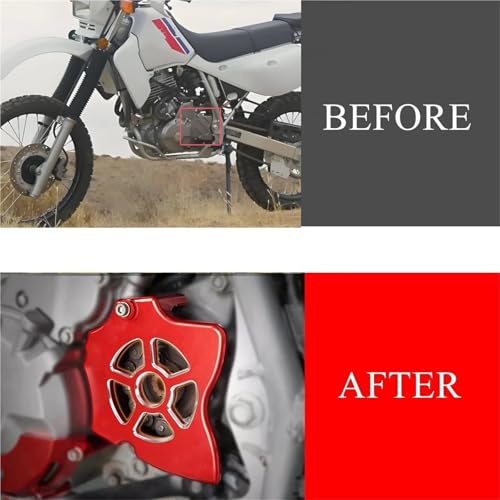 Protector de cadena delantera para Honda XR650L rutas off-road 3