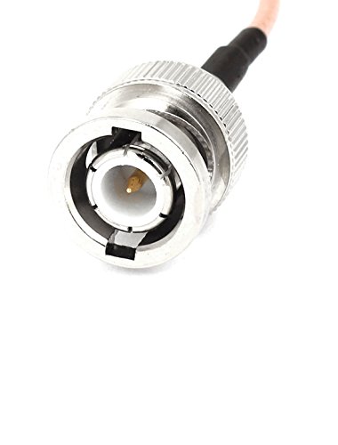 uxcell conector adaptador SMB macho a BNC macho 30cm miniatura 2