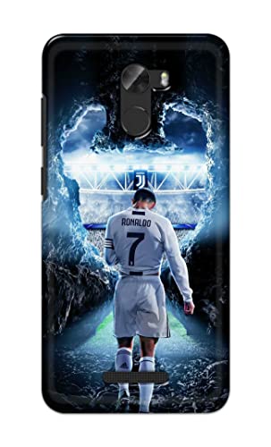 Image of Printed Hard Back Cover Case for Gionee A1 Lite Back Cover (Footbal Legend) -1302