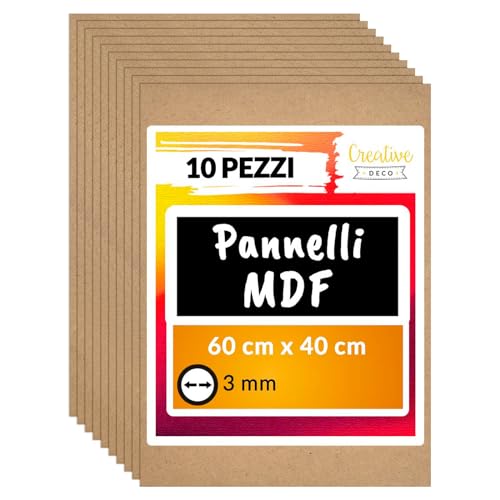CERTIFICATO - Realizzato in leggero MDF 3mm di spessore in legno naturale - Il profumo rinfrescante del prodotto suggerisce l'utilizzo di legno naturale certificato. I pannelli decorativi sono adatti alla sublimazione.