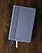 NIV, Thinline Reference Bible, Leathersoft, Gray, Red Letter, Comfort Print