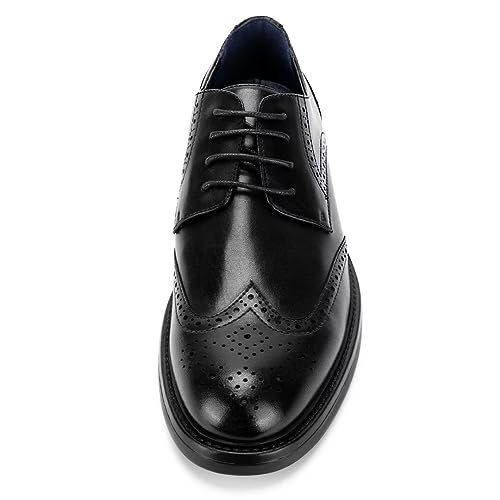 Men Wingtip Oxford Shoes Formal Classic Lace-up Dress Shoes DS202