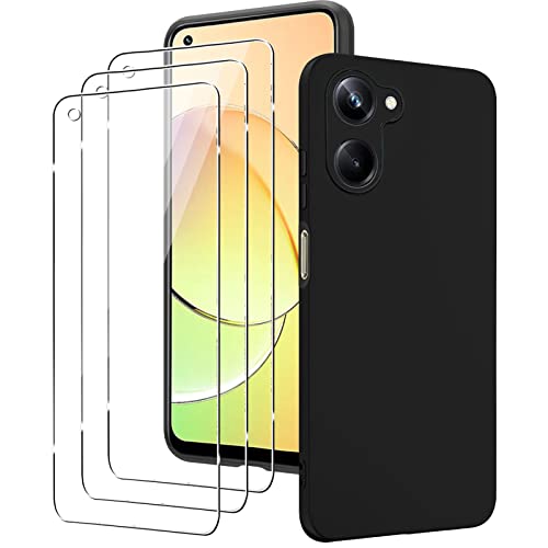 KUSINHOKA Cover per Realme 10 4G(Non 5G) + [3