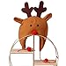 Produktbild Weihnachtsmütze, Karikatur Weihnachtsmütze, Kinderweihnachtskopfschmuck |weich und bequem |Weihnachtsschmuck |Parteistützen |Urlaub, Geschenke (Kinder) (Farbe : Elk hat)