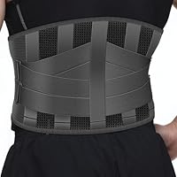 Sohveta Back Brace with 5 Steel Stays for Lower Back Pain Relief only .98: eDeal Info