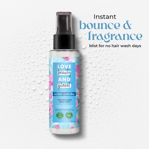 Image of Love Beauty and Planet Bounce Back Reset Mist No Alcohol Dry Shampoo