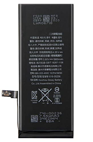 Image of The Black Store Compatible Battery for iPhone 7G iPhone 7 (1960mAh) with 3 Months Warranty