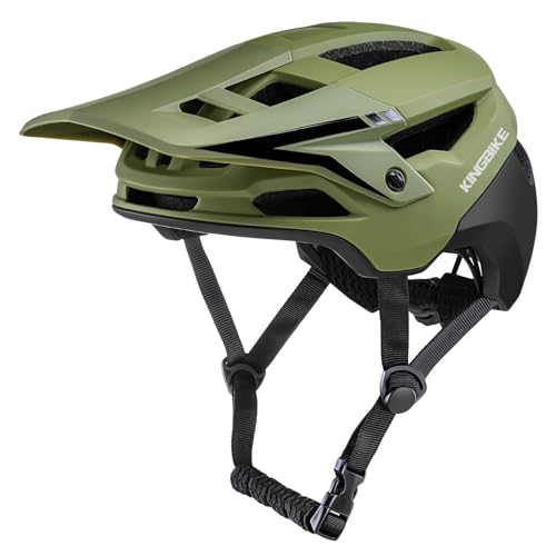 Casco da bicicletta verde oliva opaco M(54-58 cm)