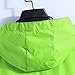 Fishing Hoodies for Men UPF 50 + with Reflective Zipper Pockets Full Zip Lightweight Sun Protection Hoodie Jacket Hiking 01#,Green,3X-Large