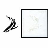  UNLIMITED STENCILS 1sp12 - Plantilla para tatuajes con aerógrafo