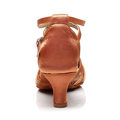 LIOOBO Sapatos de dança latina para mulheres meninas Sapatos de tango sapatos de dança de salão (5 c